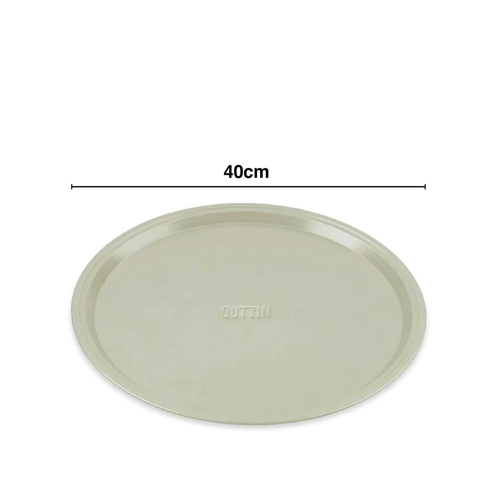 Bandeja Metal Servir Redondo Cor Sortida 40cm