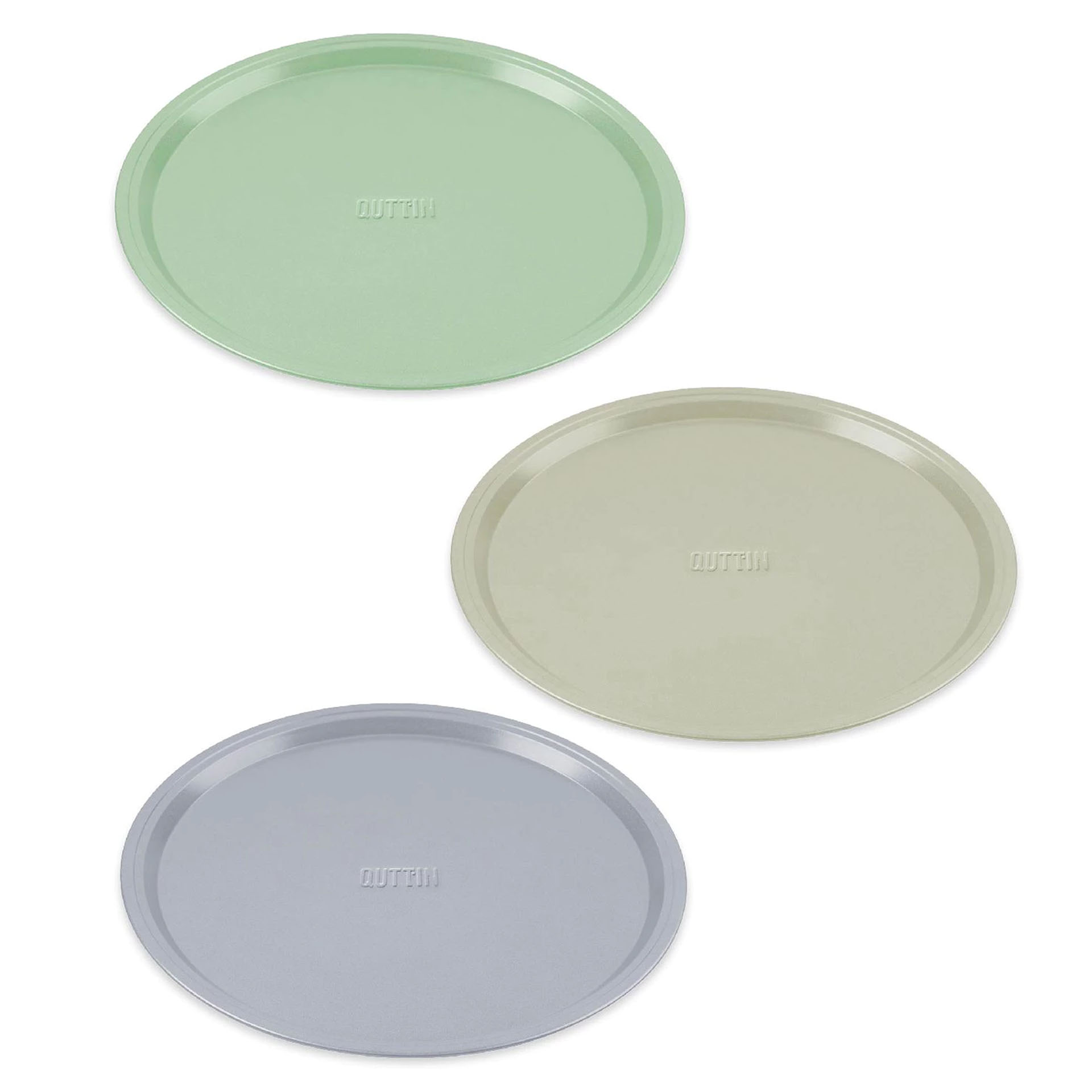 Bandeja Metal Servir Redondo Cor Sortida 40cm