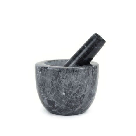 Almofariz Granito Redondo 8X10.5cm - Image product