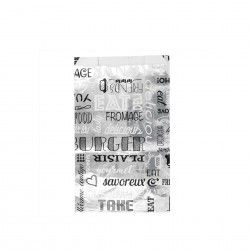 Saco para Hambrguer Papel / Alumnio Parole 14X7X22cm Pack 500
