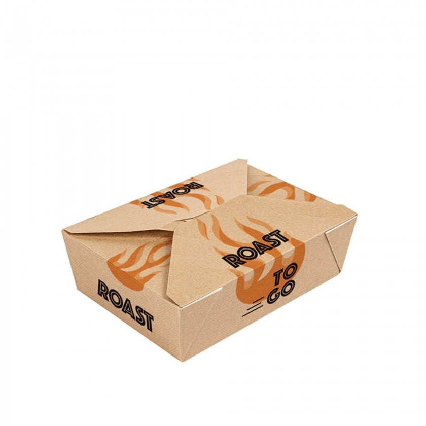 Caixa Microondas 1/2 Frango 1980ml 19.6X14X6cm Pack 50