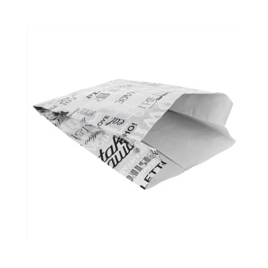 Saco para Hambúrguer Papel / Alumínio Parole 14X7X22cm Pack 500