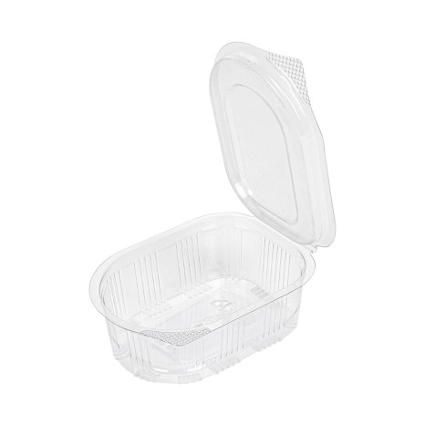 Recipiente Polipropileno com Tampa Oval 50ml 7.5X5.5X2.5cm Pack 50 - Image product