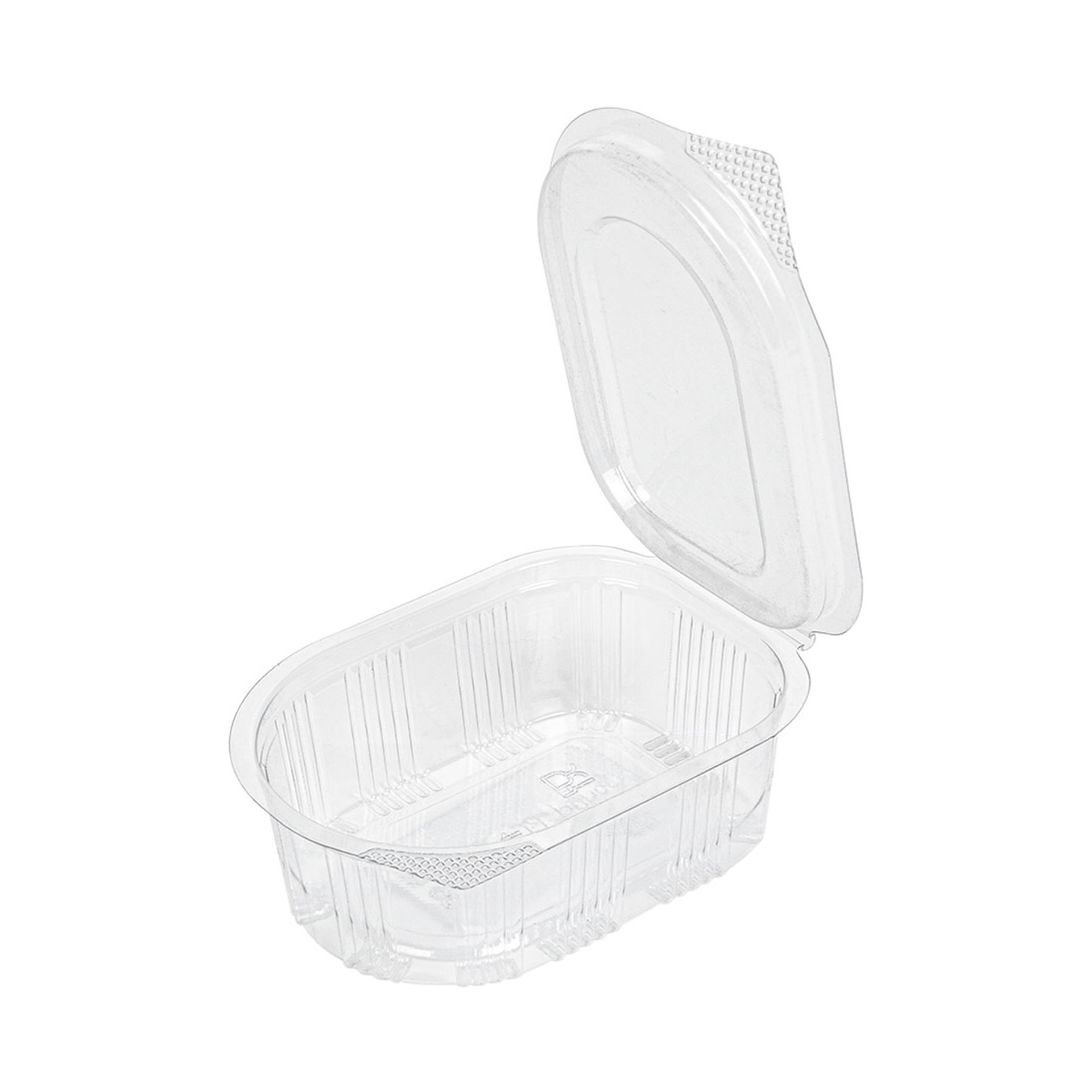 Recipiente Polipropileno com Tampa Oval 50ml 7.5X5.5X2.5cm Pack 50