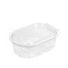 Recipiente Polipropileno com Tampa Oval 50ml 7.5X5.5X2.5cm Pack 50