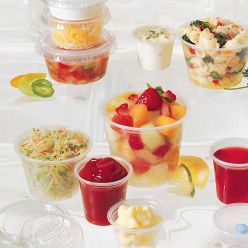 Recipiente Microondas Polipropileno Pack 125