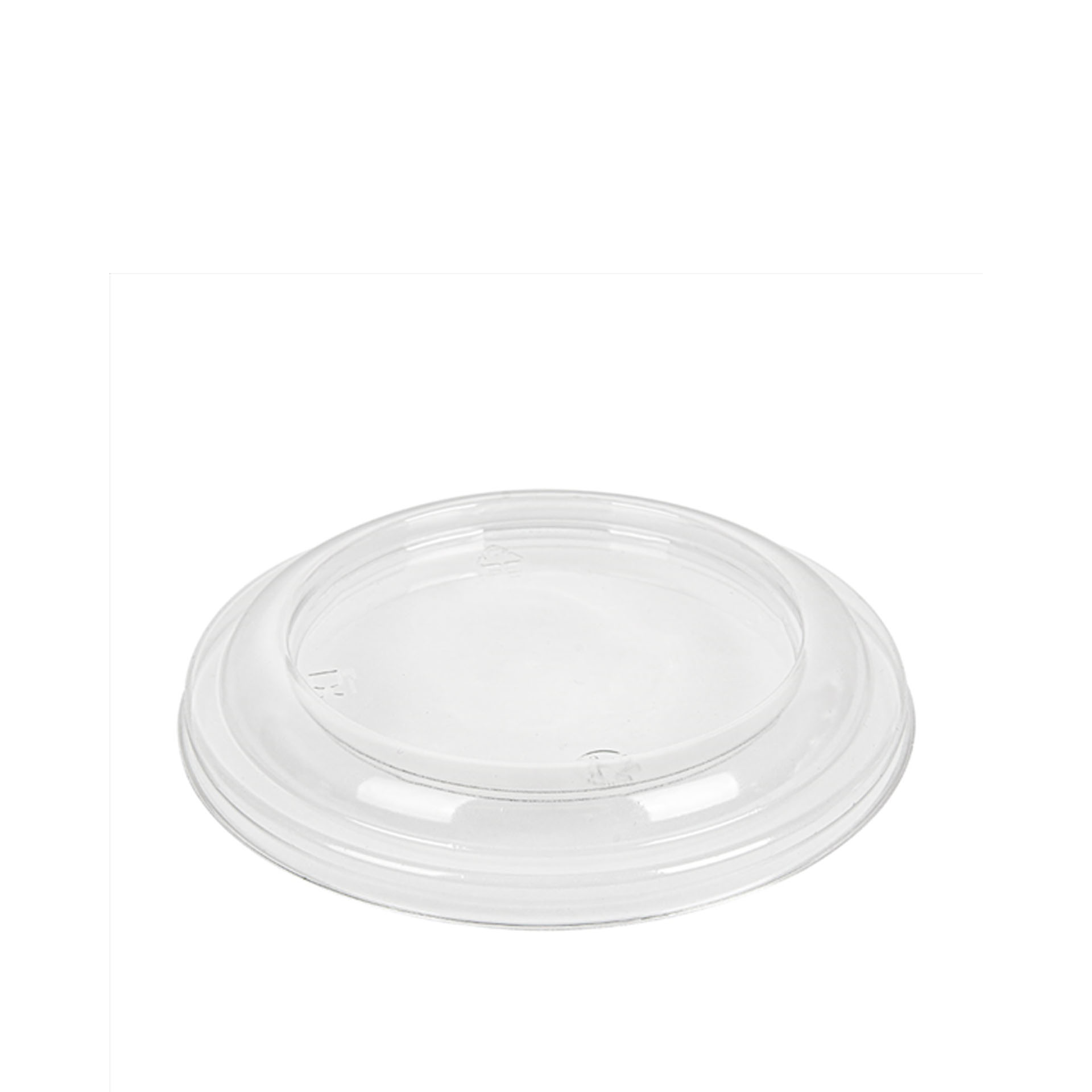 Tampa para Copo Gelado Rpet Redondo 10.2X1.3cm Pack 45
