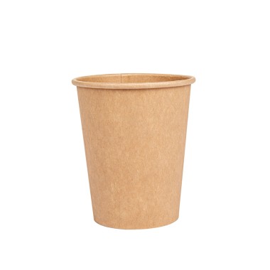 Copo Cartão Bebidas Quentes Castanho Pack 50