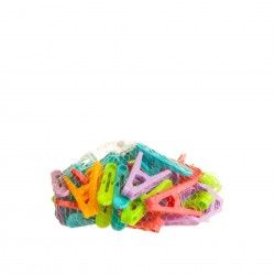 Mola Roupa Plstico Mini 4.8X2cm Pack 36