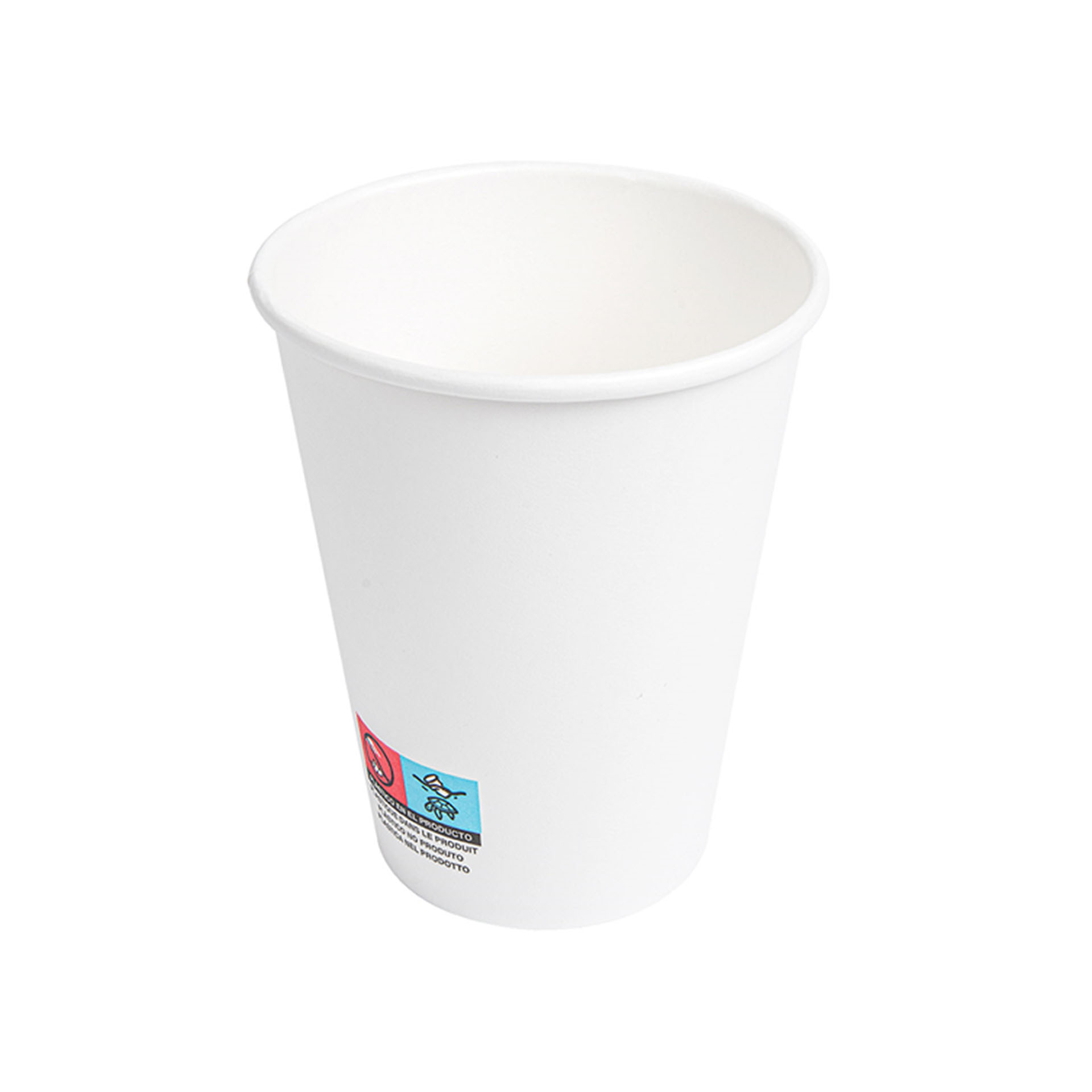 Copo Cartão Bebidas Quentes Branco Pack 50