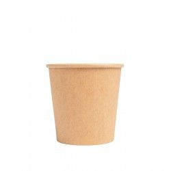 Copo Carto Bebidas Quentes Castanho Pack 50