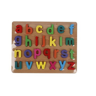 Puzzle Madeira Números / Letras 30X24cm