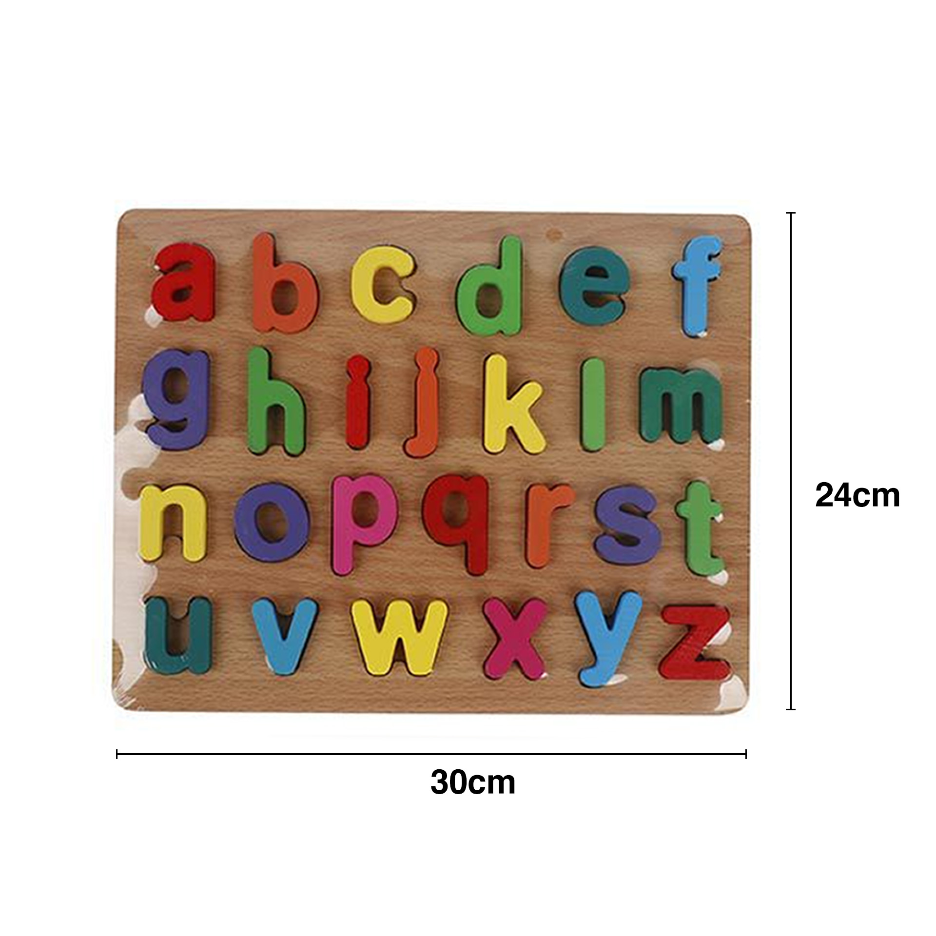 Puzzle Madeira Números / Letras 30X24cm
