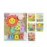 Puzzle Madeira Infantil Sortido 17.5X14.6cm Puzzle Madeira Infantil Sortido 17.5X14.6cm