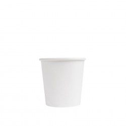 Copo Carto Bebidas Quentes Branco Pack 50
