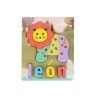 Puzzle Madeira Infantil Sortido 17.5X14.6cm Puzzle Madeira Infantil Sortido 17.5X14.6cm