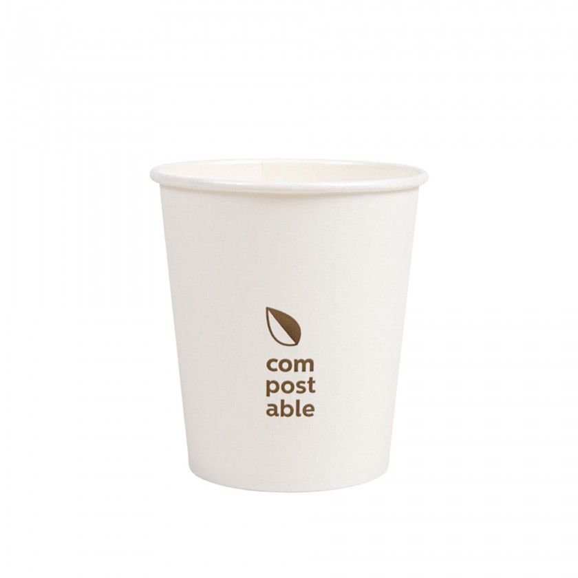 Copo Cartão Bebidas Frias / Quentes Compostable Pack 50 Copo Cartão Bebidas Frias / Quentes Compostable Pack 50