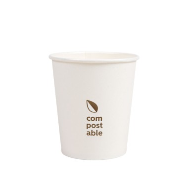 Copo Cartão Bebidas Frias / Quentes Compostable Pack 50