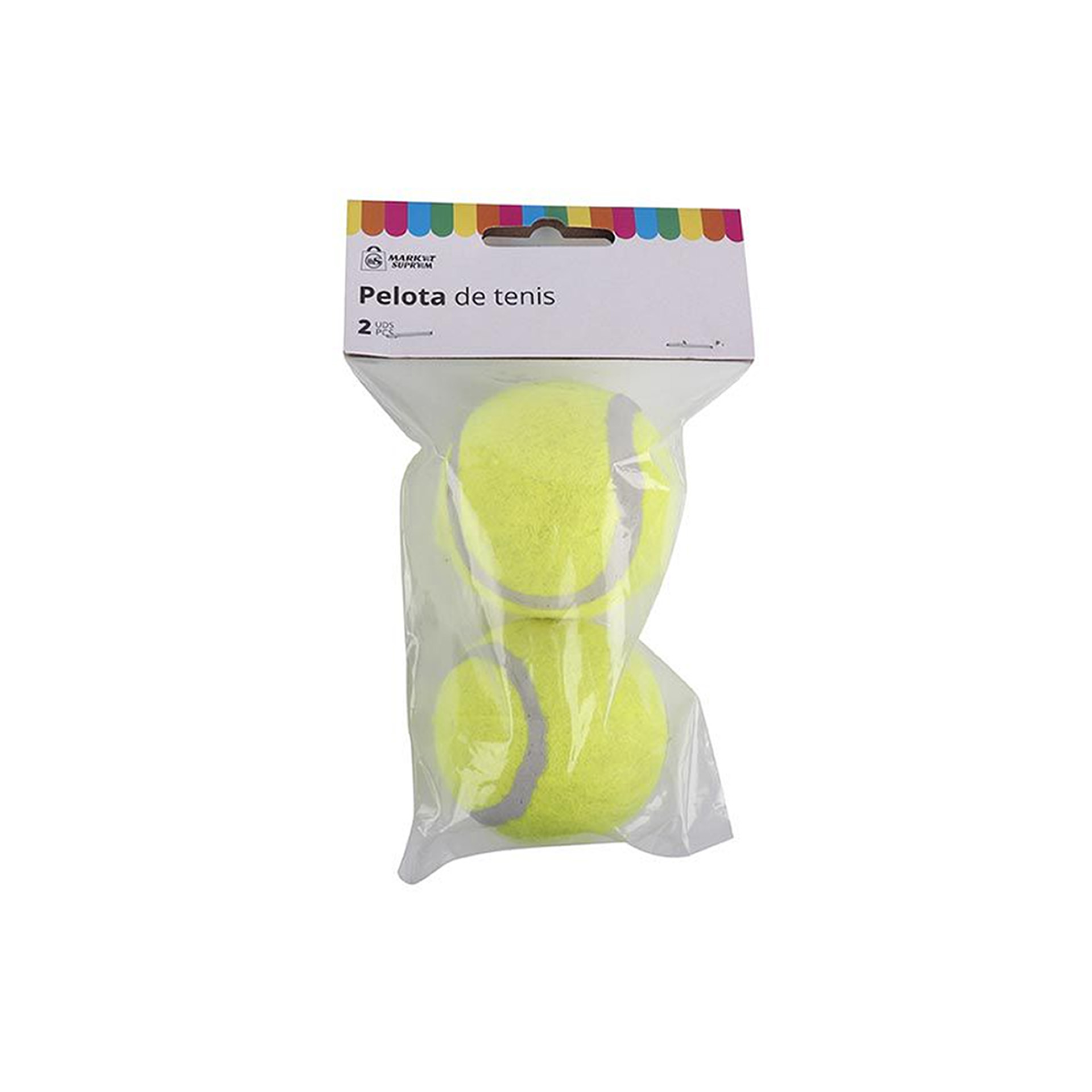 Bola Ténis 6.3cm Pack 2