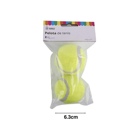 Bola Ténis 6.3cm Pack 2 - Image product