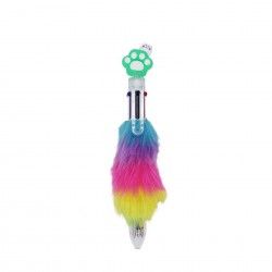Caneta com Boneco 6 Cores