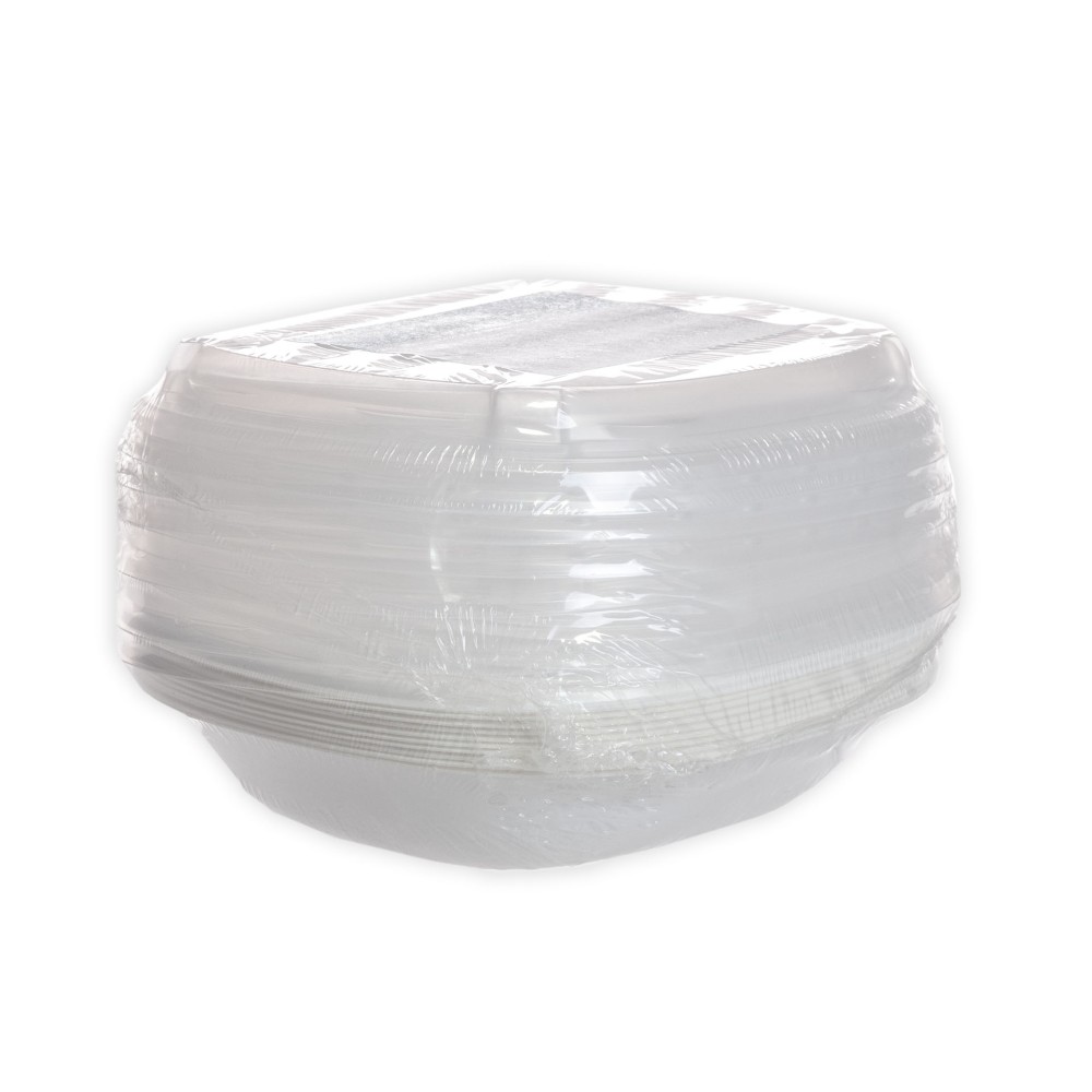 Prato com Tampa Take Away Gkraft Bioshield 1000ml 22cm Pack 10