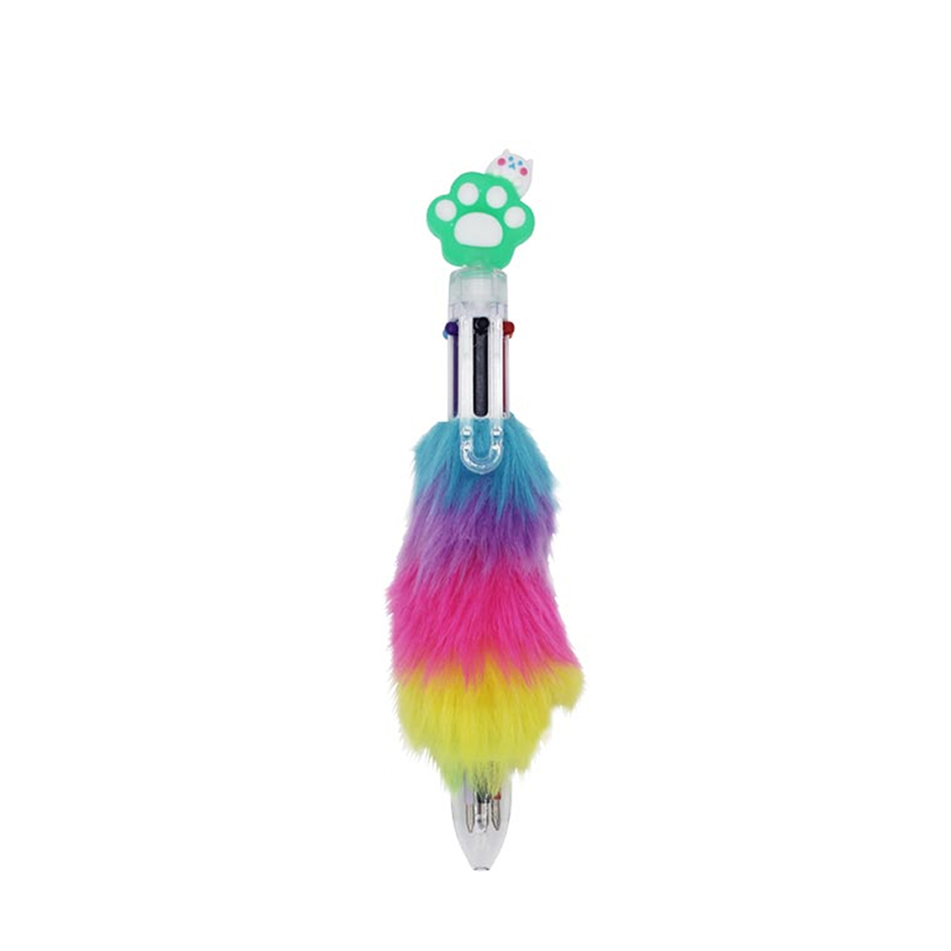 Caneta com Boneco 6 Cores