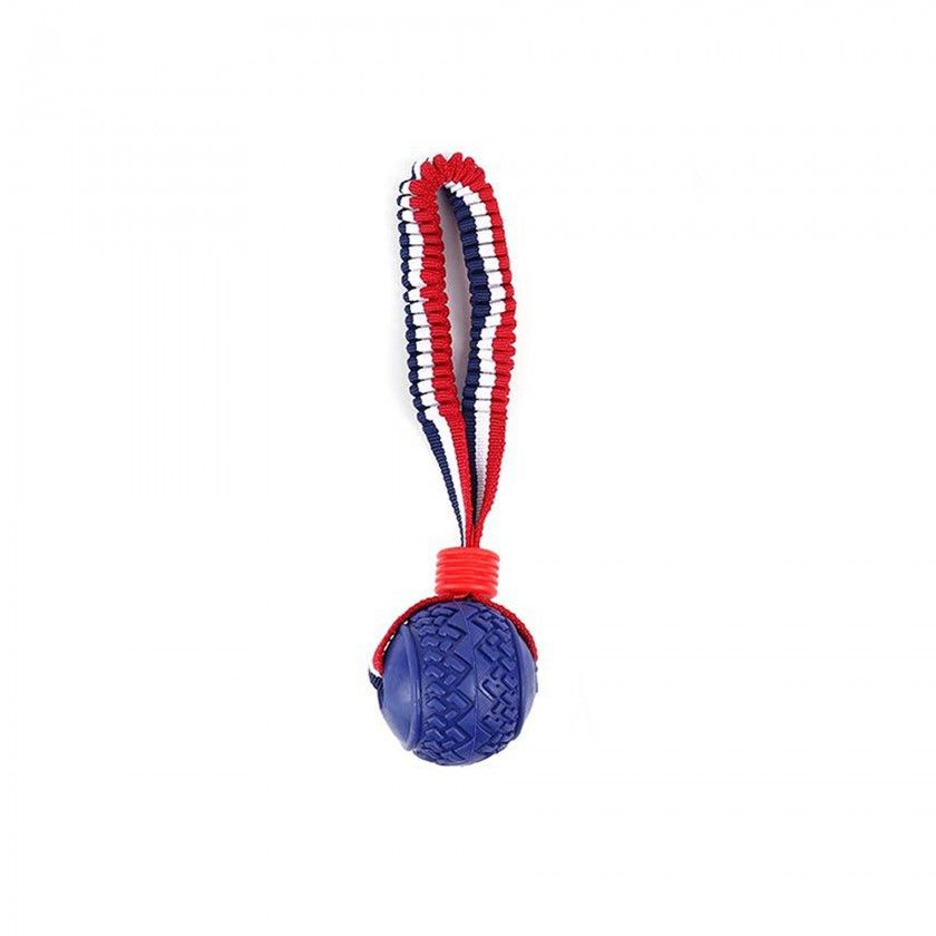 Brinquedo para Animais Bola Cordão Cor Sortida 7cm Brinquedo para Animais Bola Cordão Cor Sortida 7cm