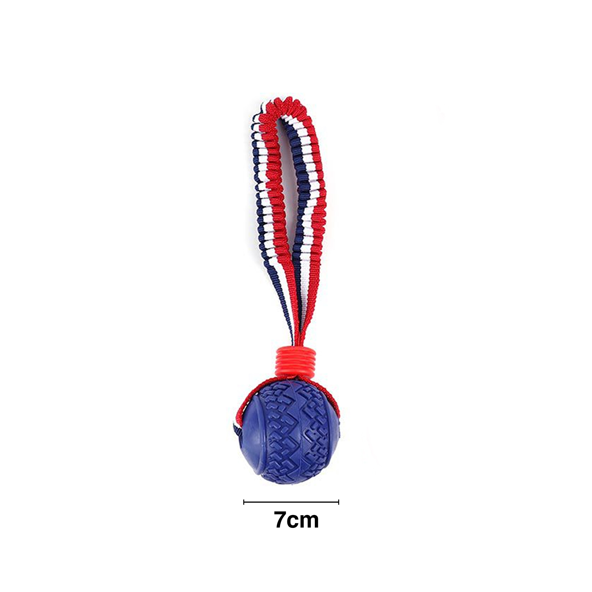 Brinquedo para Animais Bola Cordão Cor Sortida 7cm