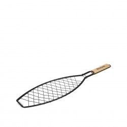 Grelha Churrasco Peixe Oval 58X35X14cm