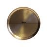 Bandeja Decorativa Redondo Dourado 39cm Bandeja Decorativa Redondo Dourado 39cm