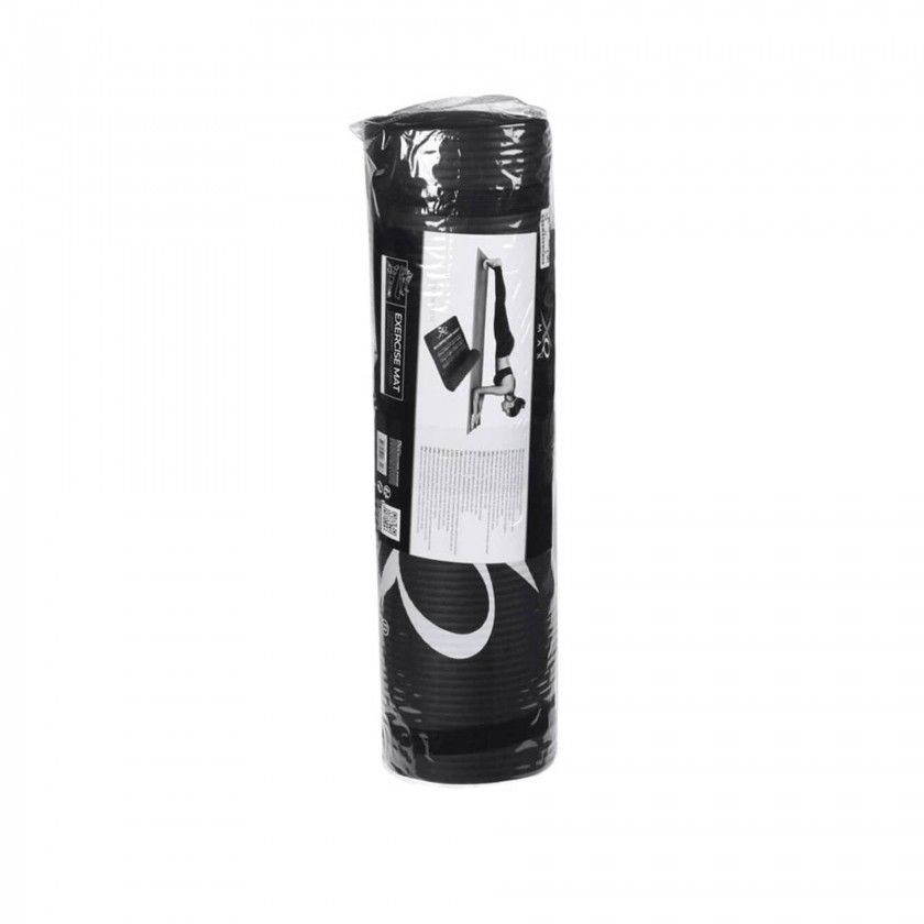 Tapete Ioga Borracha Preto 183X58X1cm