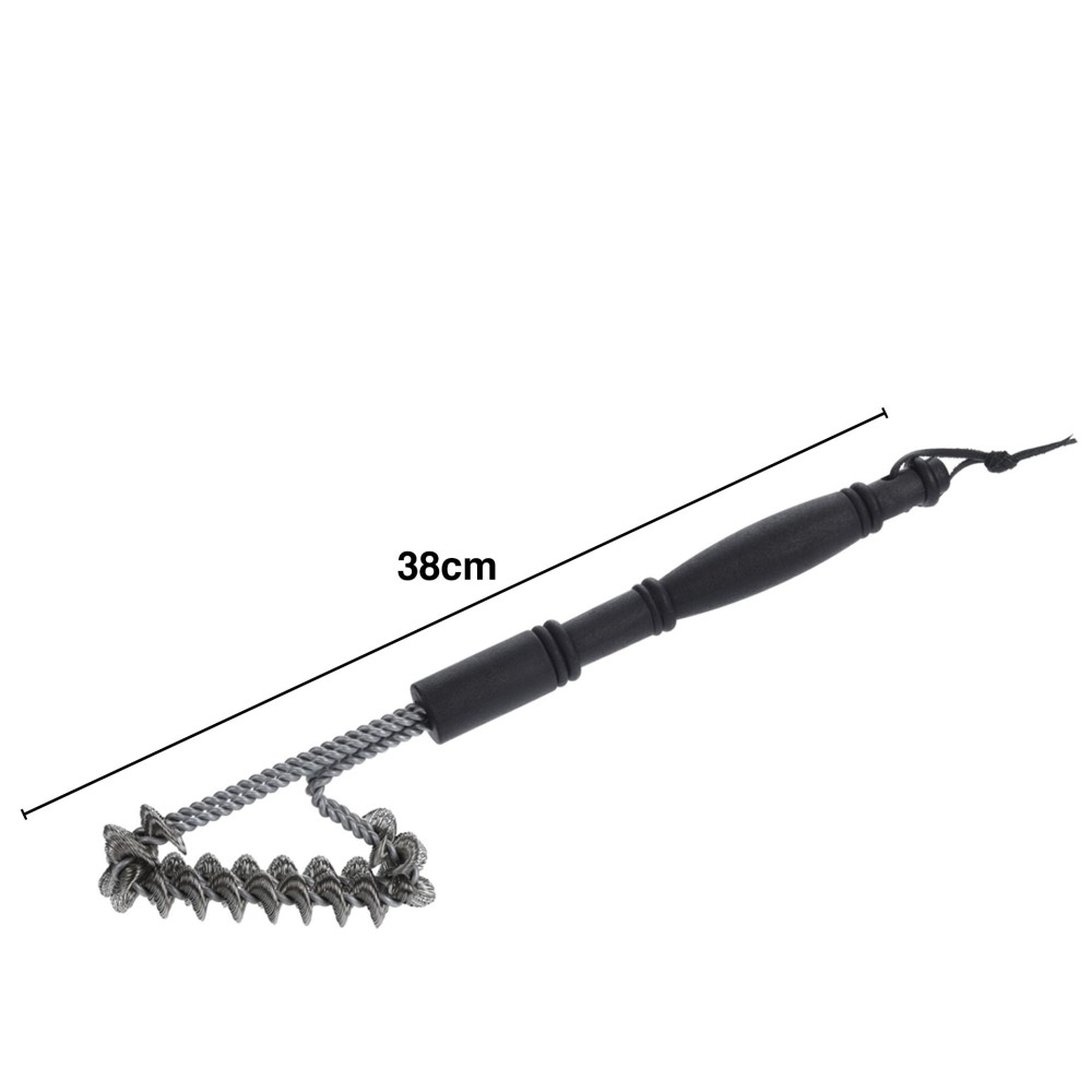 Escova Limpa Barbecue Dupla 38cm
