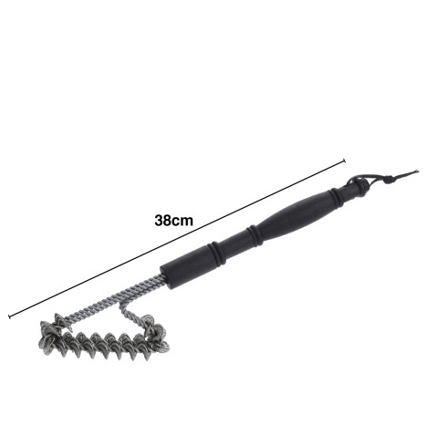 Escova Limpa Barbecue Dupla 38cm - Image product