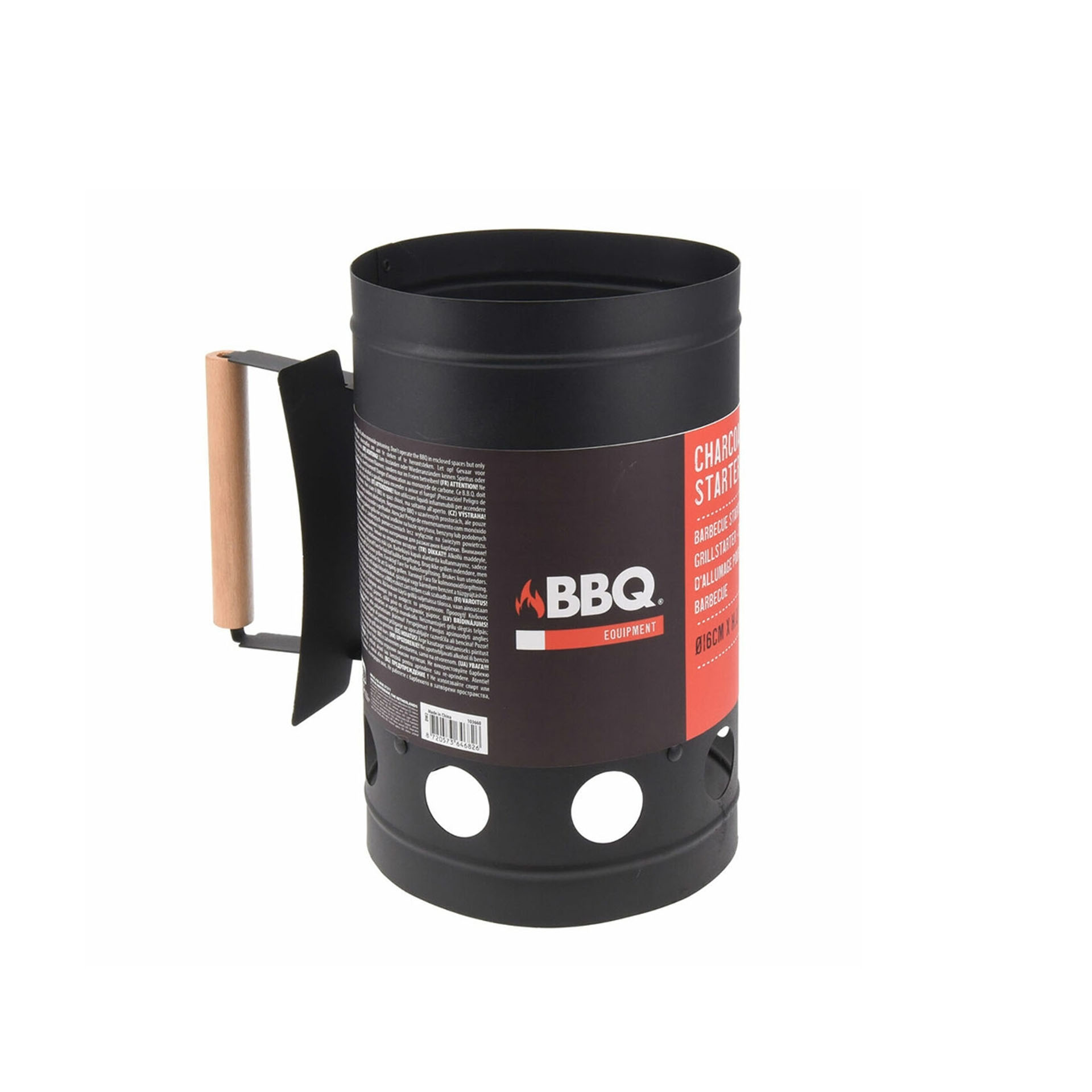 Acendedor Churrasqueira Zinco com Asa 16X27cm