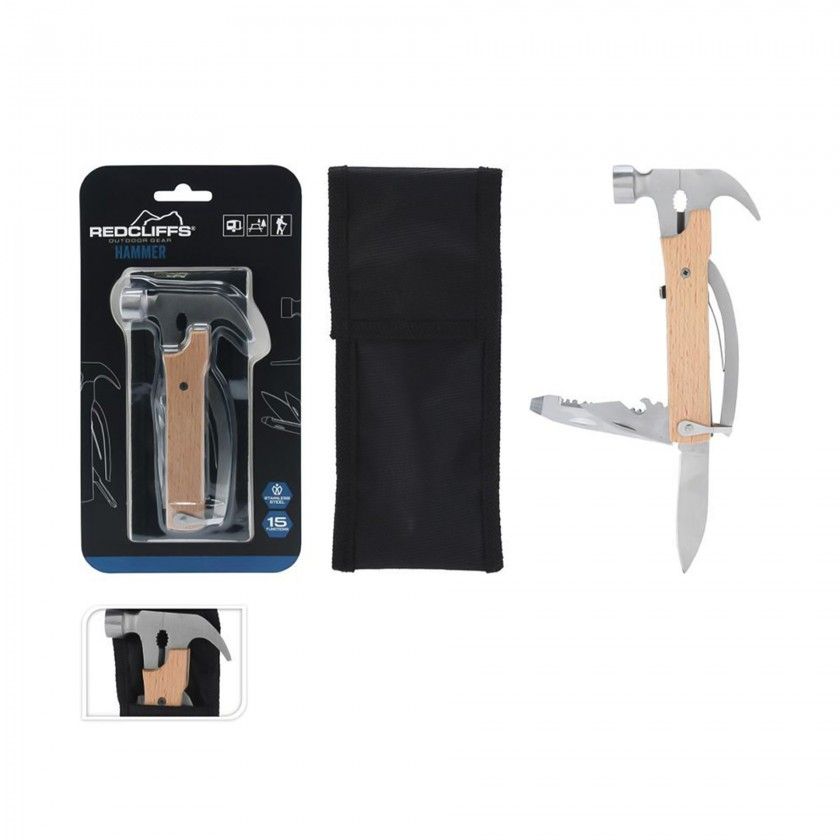 Martelo 15 Funções com Bolsa 13cm Martelo 15 Funções com Bolsa 13cm