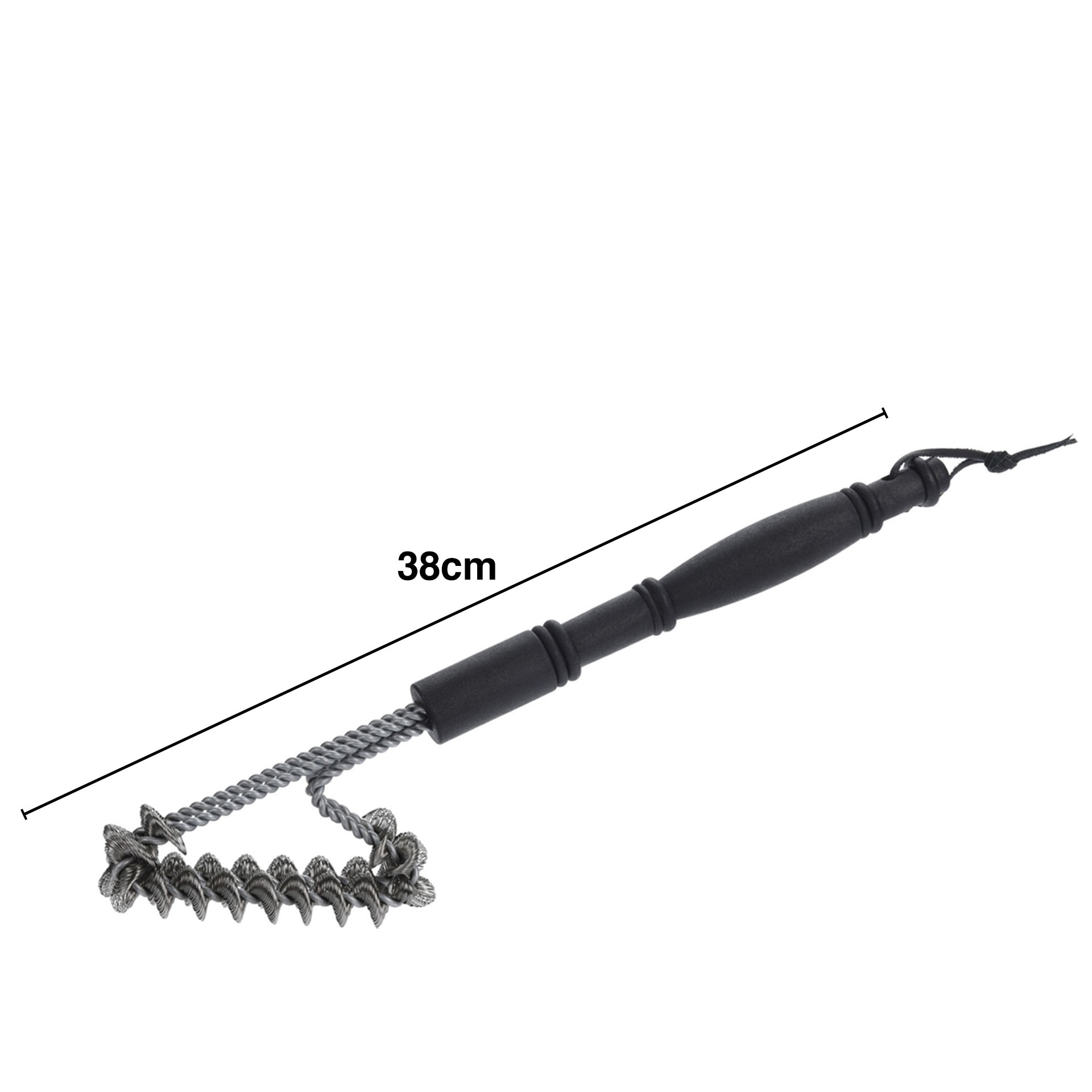 Escova Limpa Barbecue Dupla 38cm