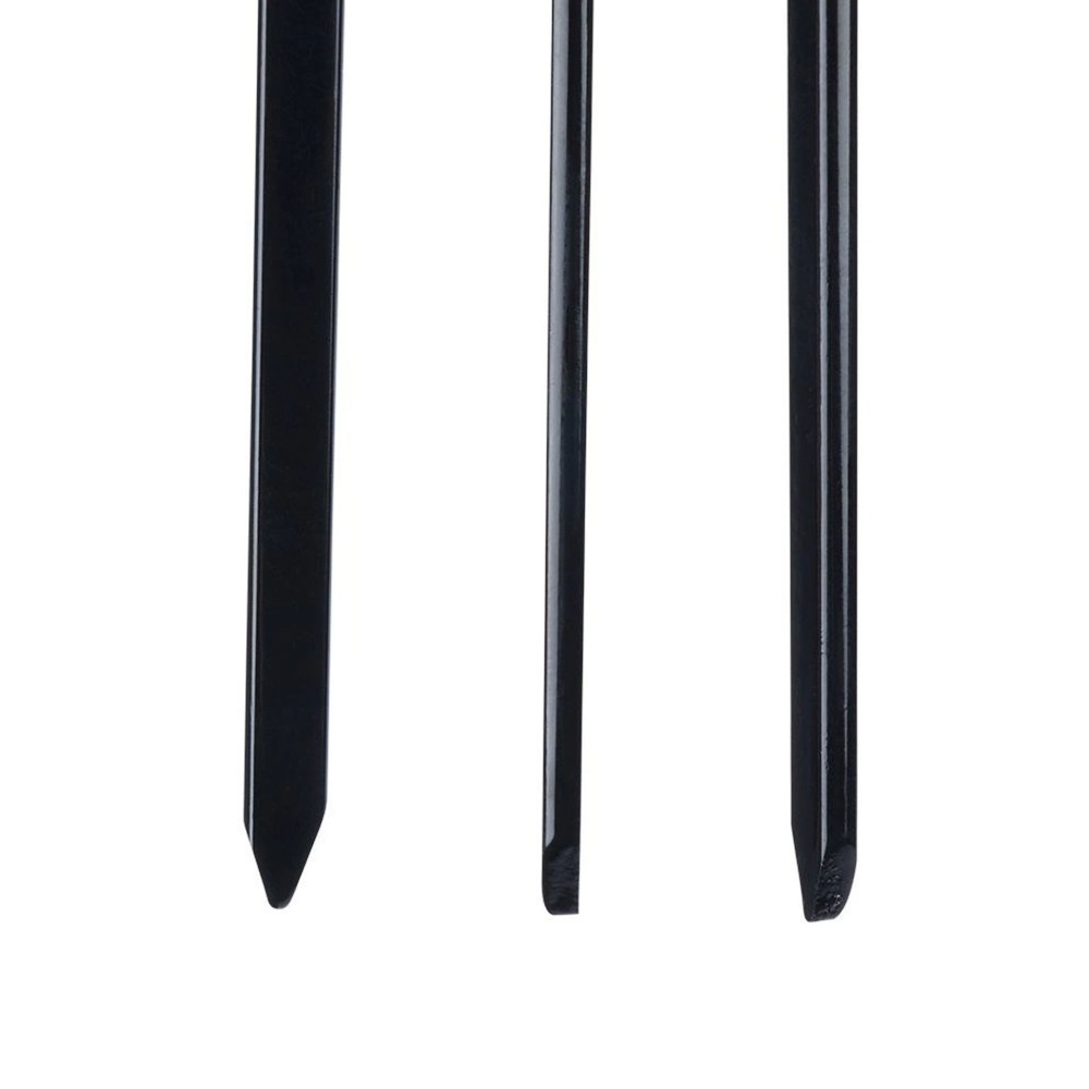 Espeto Churrasco Metal Cinzento 31.5cm Pack 8