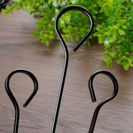 Espeto Churrasco Metal Cinzento 31.5cm Pack 8 - Image product