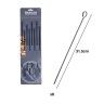 Espeto Churrasco Metal Cinzento 31.5cm Pack 8