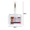 Grelha Churrasco Retangular 48X34cm Grelha Churrasco Retangular 48X34cm