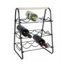 Garrafeira Metal 9 Garrafas 33X29X46cm Garrafeira Metal 9 Garrafas 33X29X46cm