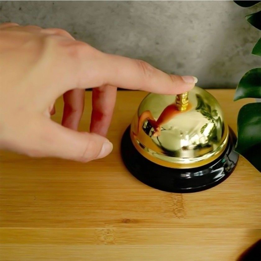 Campainha Balcão Serviço 6X8.5cm Campainha Balcão Serviço 6X8.5cm