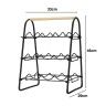 Garrafeira Metal 9 Garrafas 33X29X46cm Garrafeira Metal 9 Garrafas 33X29X46cm