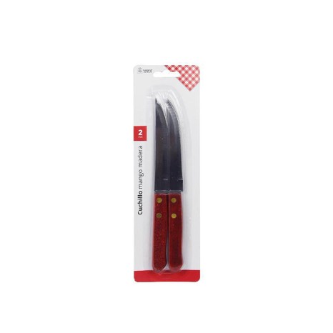 Faca Cabo Madeira Pack 2 - Image product