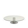 Prato Bolo Giratrio com P Inox Redondo 30X7cm