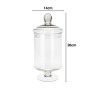 Bomboneira Vidro Redondo 1.5L 14X26cm