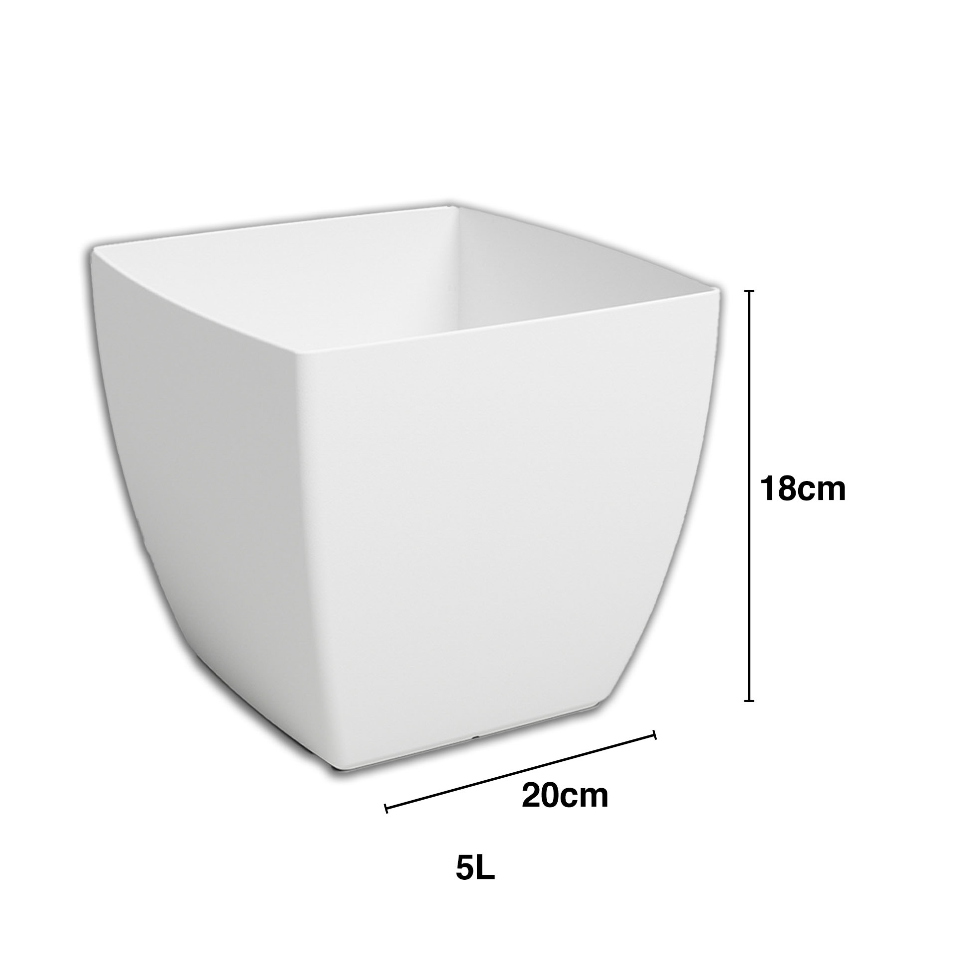 Vaso Siena Mate 20cm