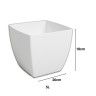 Vaso Siena Mate 20cm Vaso Siena Mate 20cm