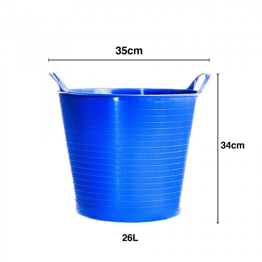 Selha Uso Alimentar Polietileno com Asas 26L 35X34cm